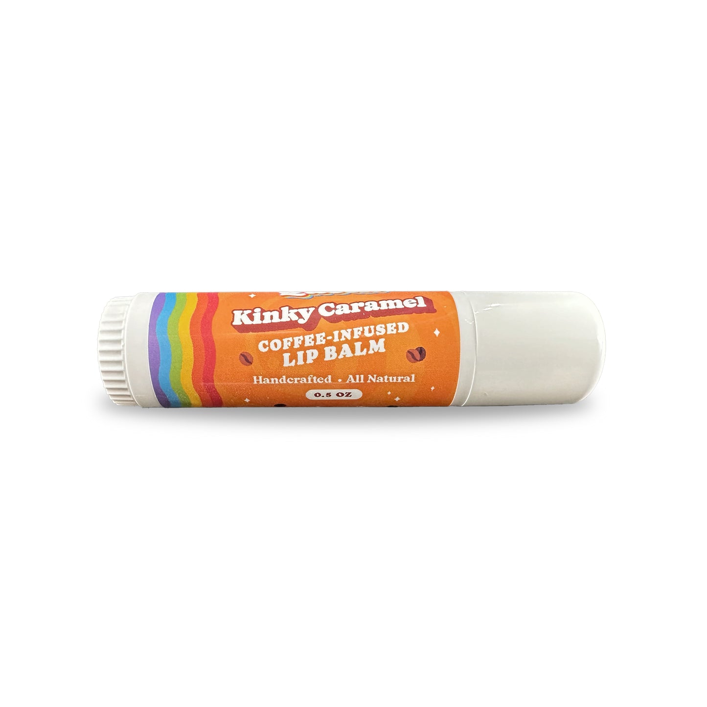 Kinky Caramel Coffee-Infused Lip Balm