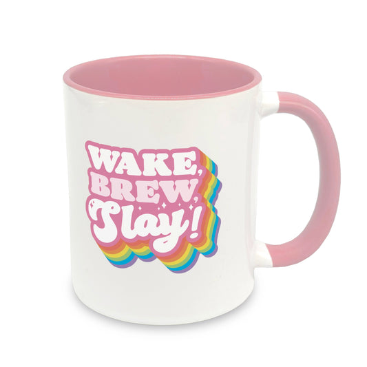 Wake, Brew, SLAY Mug